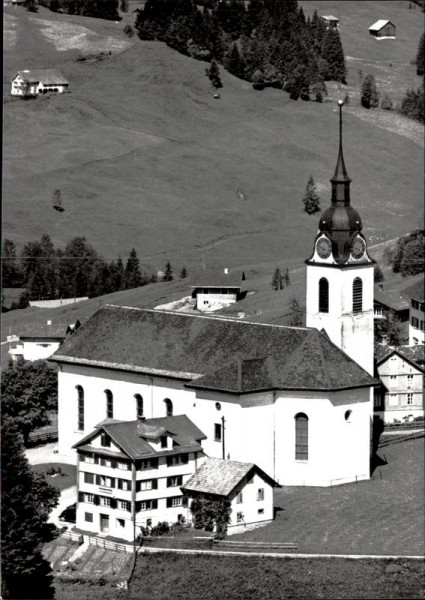 Oberiberg, Flugaufnahme Vorderseite