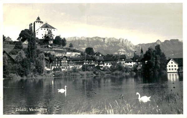 Städtli Werdenberg Vorderseite