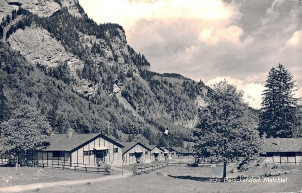 Barackendorf Melchtal Vorderseite