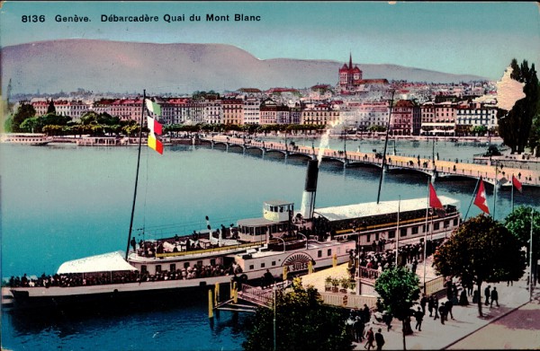 Débarcadère Quai du Mont Blanc, Genève