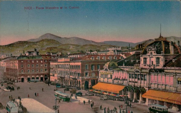 Nice-Place Masséna et le Casino Vorderseite