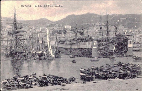 Genova, Molo Vecchio Vorderseite