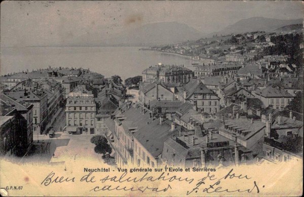 Neuchâtel Vorderseite