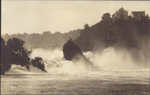 Der Rheinfall Vorderseite