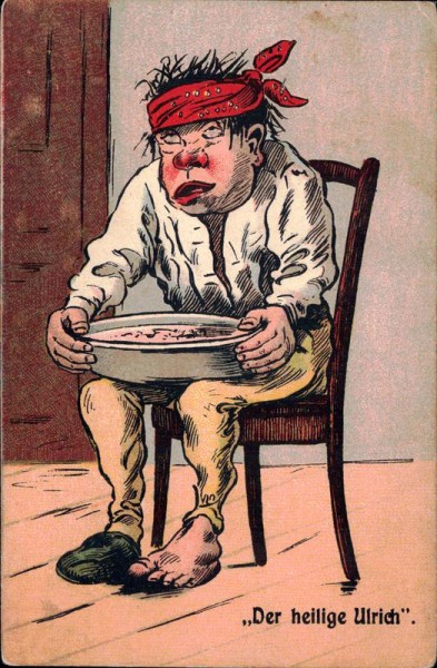 Der heilige Ulrich Vorderseite
