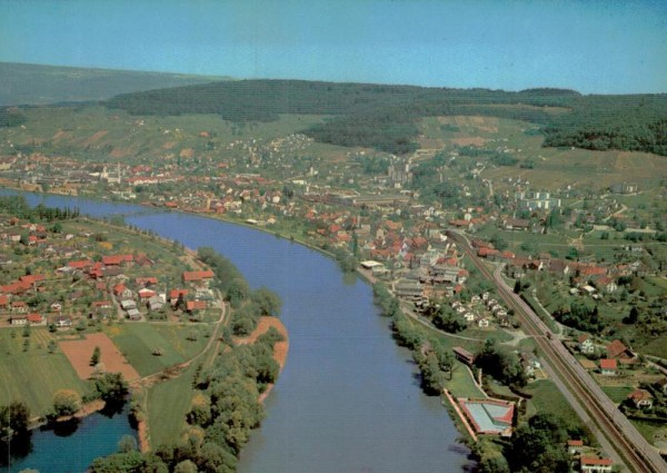 Döttingen AG - Flugaufnahmen Vorderseite