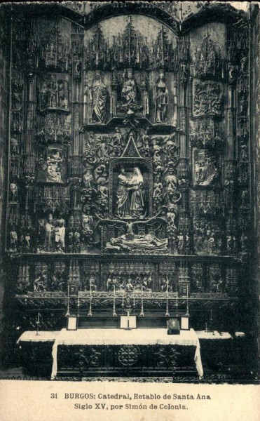 Retablo mayor de la catedral de Oviedo Vorderseite