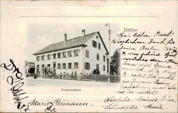 Pfäffikon, Pestalozziheim Vorderseite