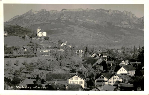 Werdenberg mit Kreuzberg Vorderseite