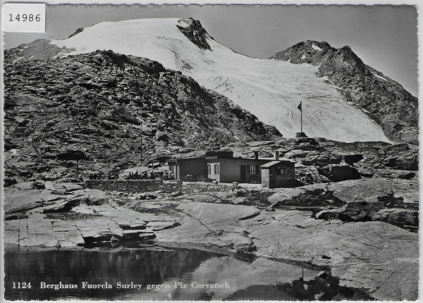 Berghaus Fuorcla Surley gegen Piz Corvatsch