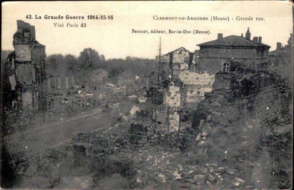 Clermont-en-Argonne Vorderseite