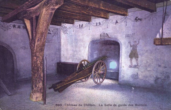 Château de Chillon - La Salle de garde des Bernois