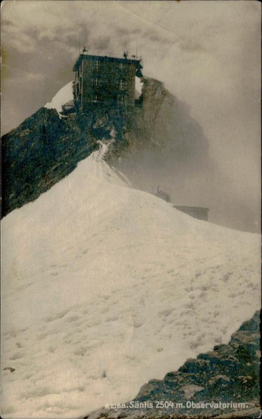 Säntis Observatorium Vorderseite
