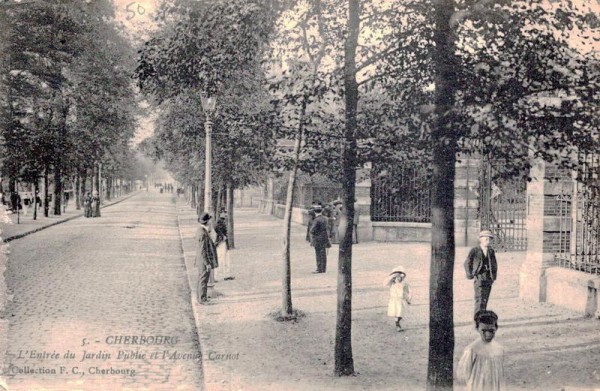L'Entrée du Jardin - Cherbourg Vorderseite