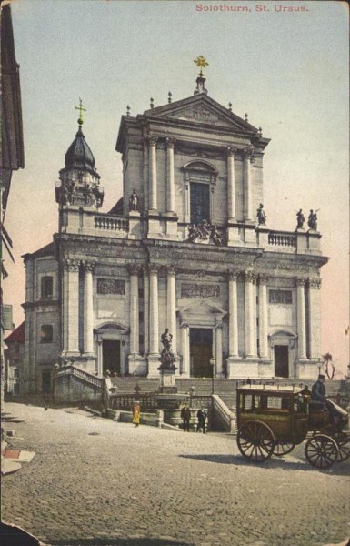 Solothurn, St. Ursus. Vorderseite
