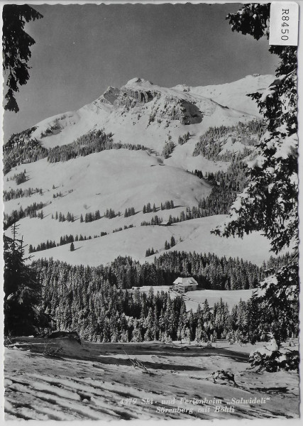 Ski- & Ferienheim Salwideli Sörenberg mit Böhli im Winter