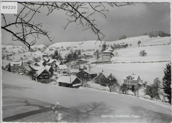 Oberhelfenschwil SG im Winter en hiver