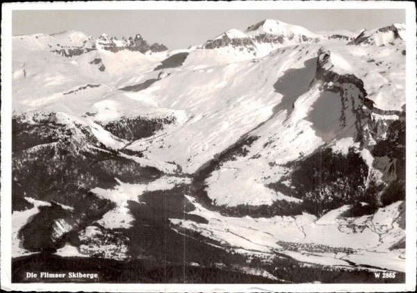 Die Flimser Skiberge Vorderseite