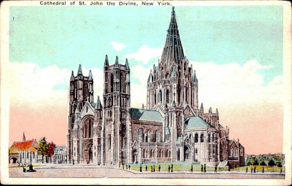 St. John Kathedrale, New York Vorderseite