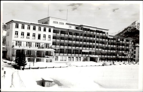 Davos, Nederlandsch Sanatorium Vorderseite