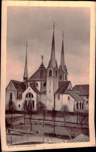 Muri - Klosterkirche Vorderseite