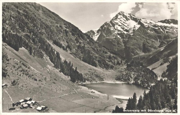 Golzernalp mit Düssistock Vorderseite