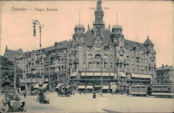 Dresden - Prager Strasse Vorderseite