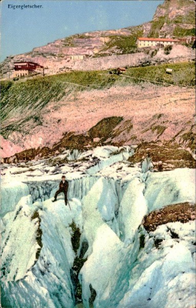 Eigergletscher (3700 m) Vorderseite