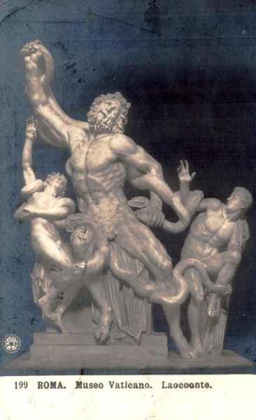 Roma - Museo Vaticano. Laocoonte Vorderseite