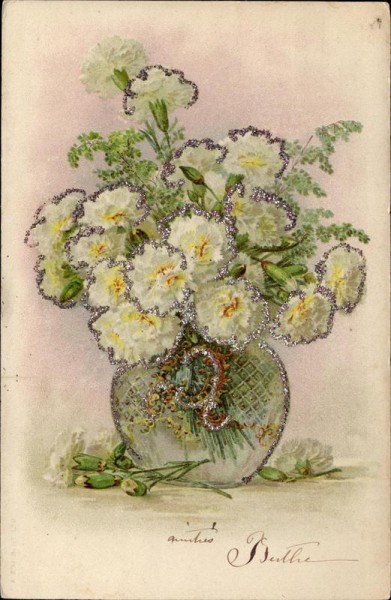 Blumen in Vase Vorderseite