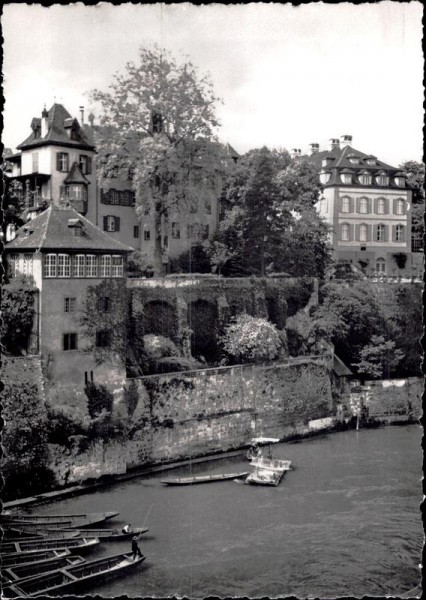 Basel, Partie am Rhein Vorderseite