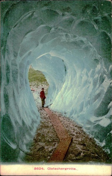 Gletschergrotte Vorderseite
