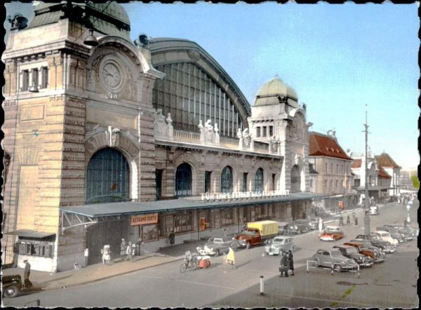 Basel, Centralbahnhof Vorderseite