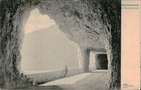 Axenstrasse am Vierwaldstättersee Vorderseite
