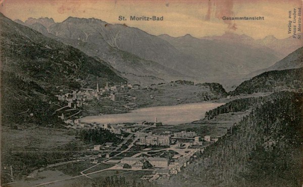 St. Moritz-Bad, Gesammtantsicht Vorderseite