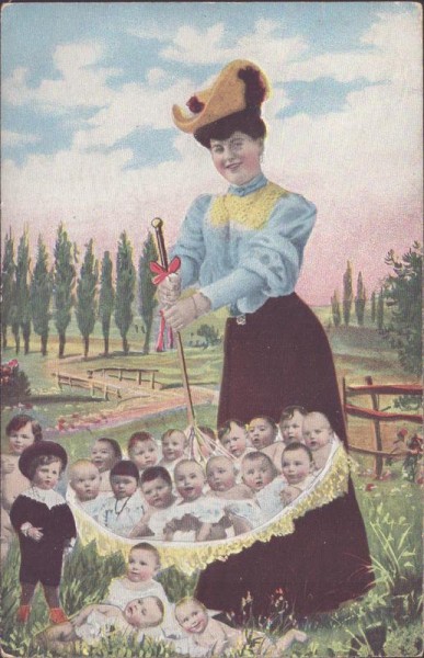 Kinderfrau Vorderseite