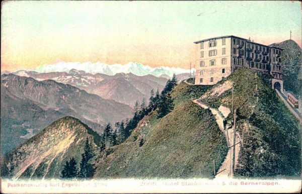 Hotel Stanserhorn & die Berneralpen Vorderseite