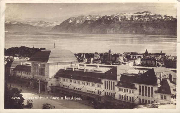 Lausanne La Gare - Les Alpes