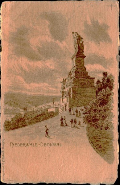 Niederwald-Denkmal Vorderseite