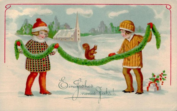 Ein frohes neues Jahr! Vorderseite