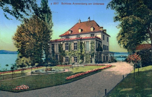 Schloss Arenenberg am Untersee Vorderseite