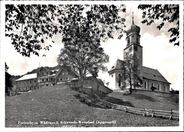 Schwende, Weissbad, Ferienheim Wädenswil Vorderseite