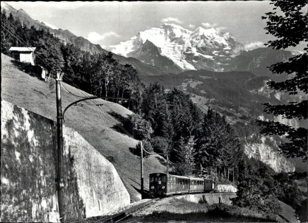 Interlaken, Schynige-Platte-Bahn Vorderseite