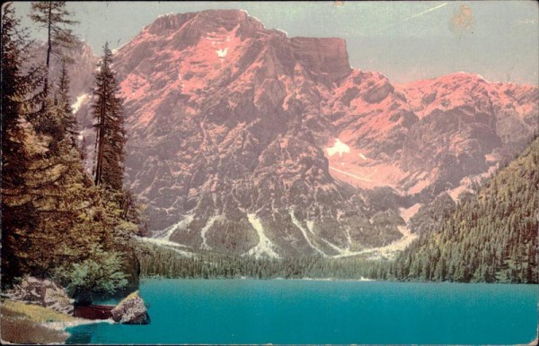 Tirol, Pragser Wildsee Vorderseite