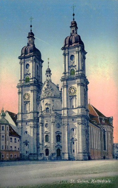 St.Gallen, Kathedrale Vorderseite