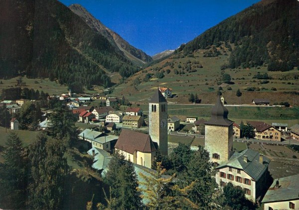 Susch, gegen den Flüela-Pass Vorderseite