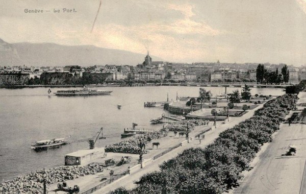 Genève - Le Port Vorderseite