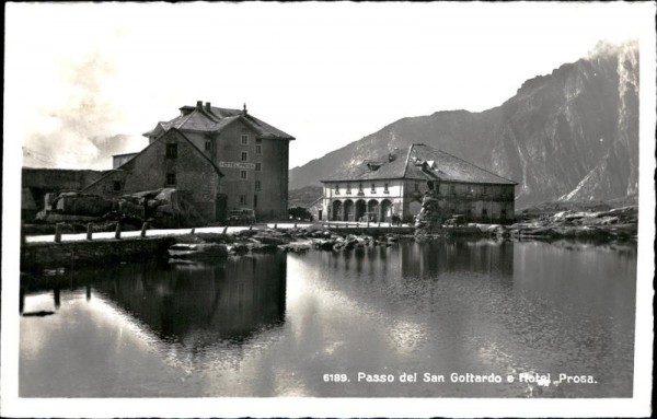 Gotthardpass Vorderseite