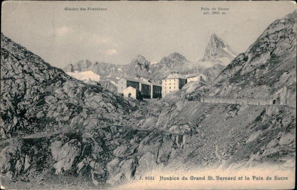 Grosser St. Bernhard Vorderseite