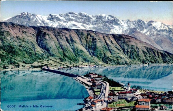Melide e Monte Generoso Vorderseite